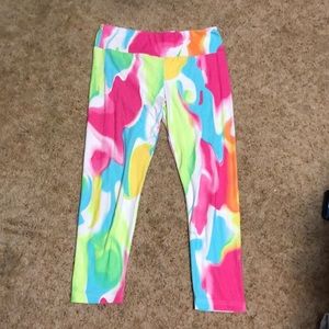NWOT no boundaries tyedye capris size large